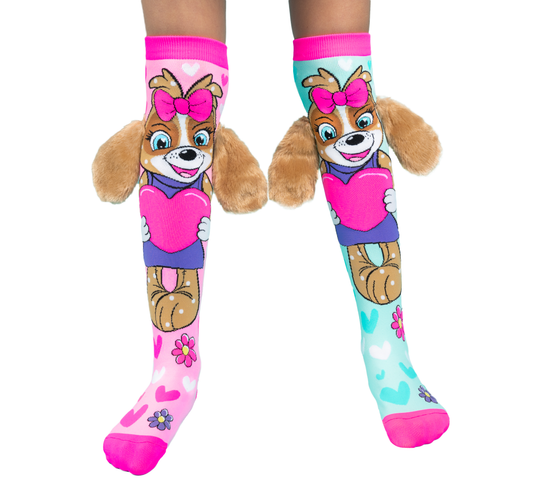 KIDS PUPPY LOVE SOCKS BY MADMIA