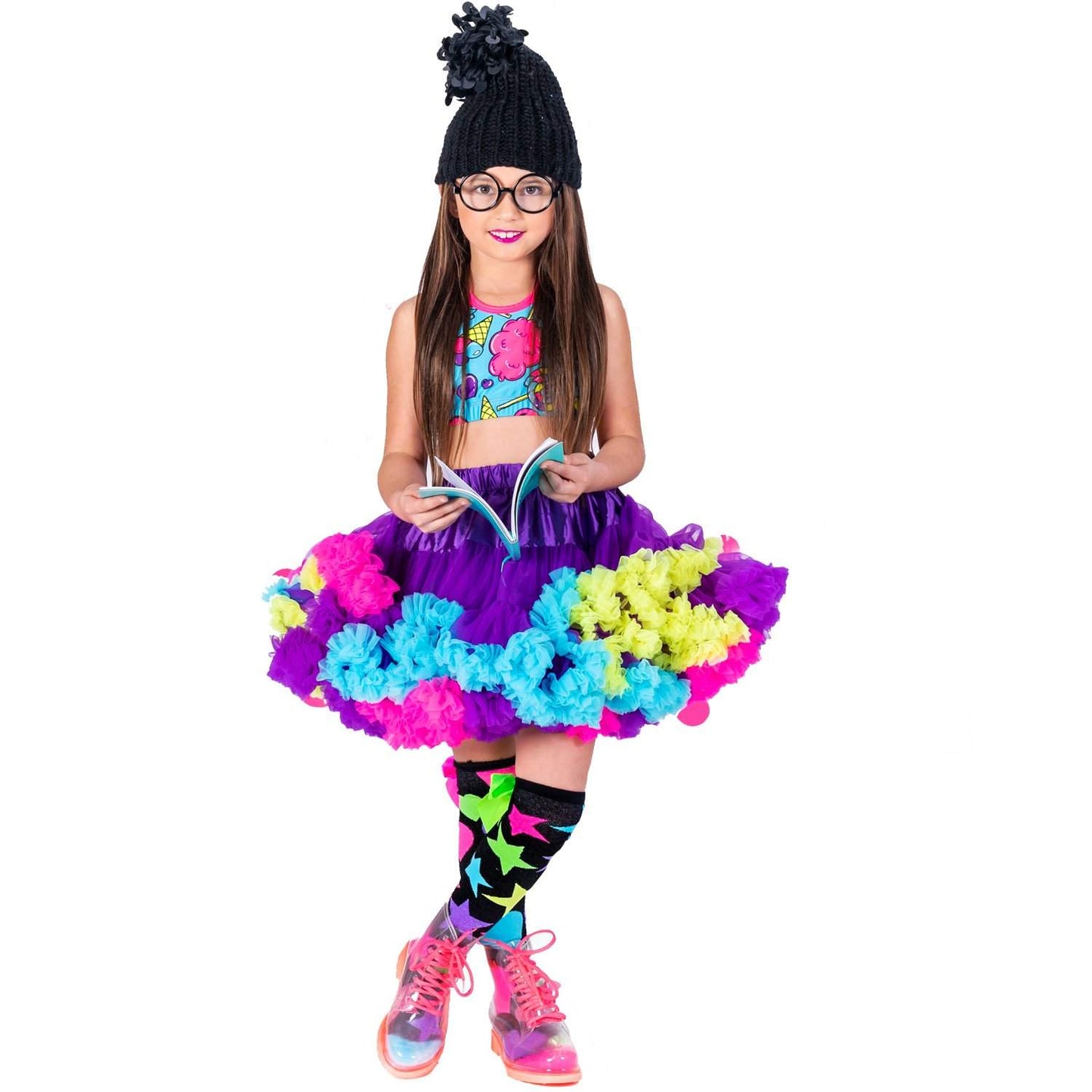 PURPLE PETTI SKIRT